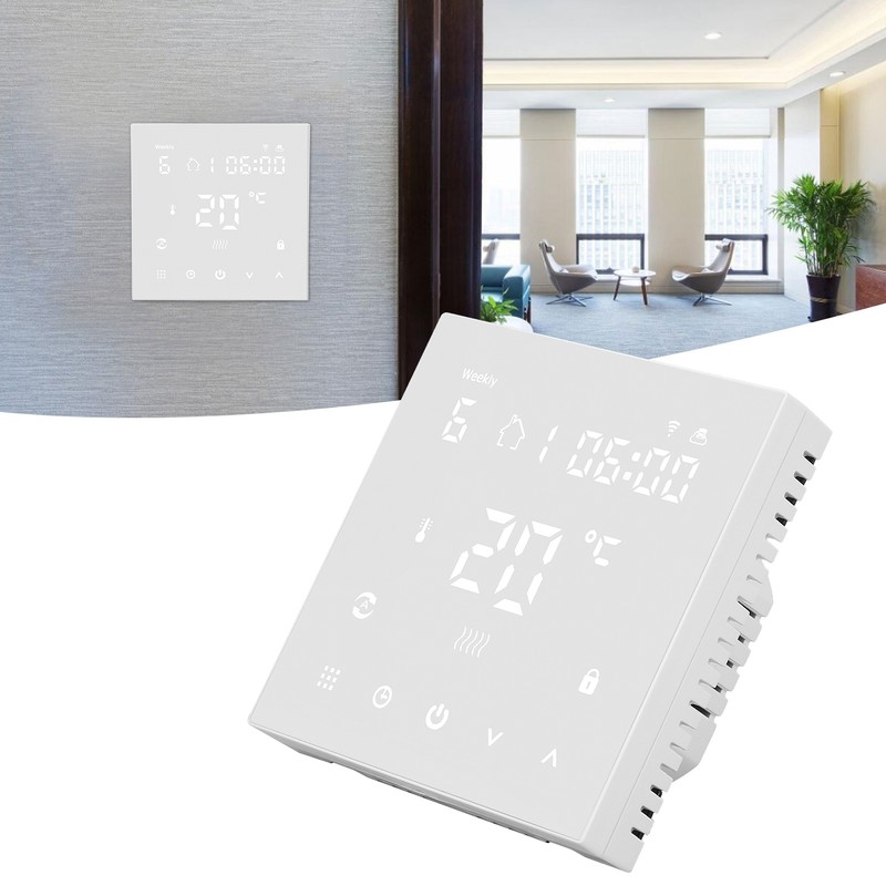 16A Digital Display Smart Thermostat Remote WiFi Temperature Controller for