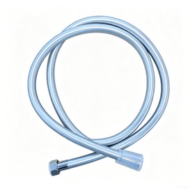 59” Ultra-Flex Shower Hose, Premium RV PVC Handheld Shower Head Hose Extension with 304 stainless steel Nut for Bathing Pet Bathing(Silver)