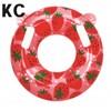 Raon Toy 70cm Strawberry Round Inflatable Baby Float Baby