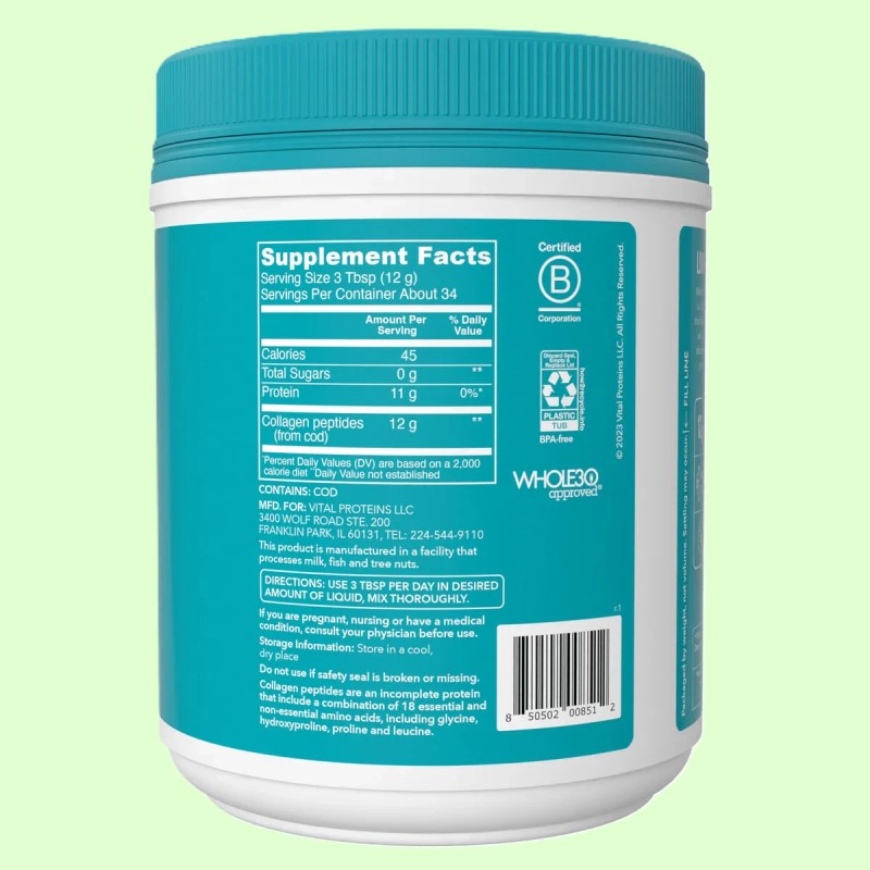 Vital Proteins Marine Collagen Powder Supplement - 14.5 oz