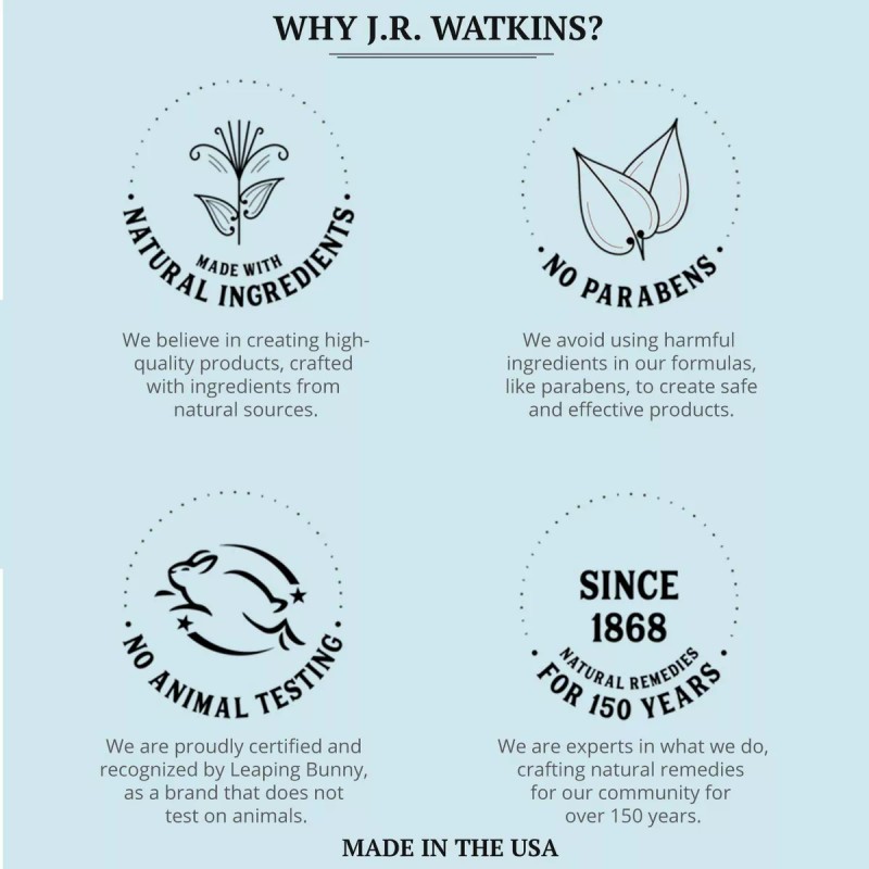 J.r. Watkins J. R. Watkins Jabón De Manos, Gel, 11