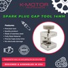 K-Motor Spark Plug Gap Tool 1 Set with Feeler Gauge