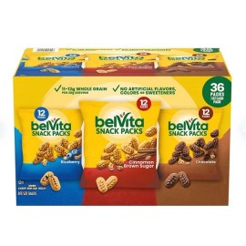 belVita Bites Breakfast Biscuits Variety Pack (1 oz., 36 pk.) FRESH