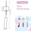 INHEMING Pack of 3 Japanese wind chimes, wind chimes, Japanese