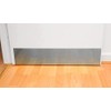 Kick Plates Aluminium British Made (Single with Screw Set)