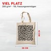 tradercat Jute Bag Printed Vintage 100% Cotton Fabric Bag Printed
