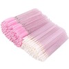 Tbestmax 200 Disposable Mascara Wand and Lipstick Applicator Wands Crystal