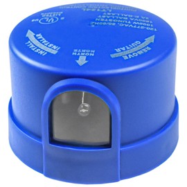 HQRP Photocell Sensor Outdoor Light Switch Dusk to Dawn Photoelectric Control Twist Lock Plug for Led Barn Light, Door Lights, Street Light, Parking Lot Light etc.