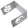 Metal Bookend AntiSlip Ancient Style Desktop Bookshelf Book Divider Craft