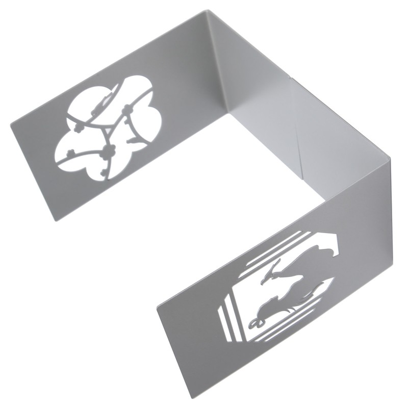 Metal Bookend AntiSlip Ancient Style Desktop Bookshelf Book Divider Craft