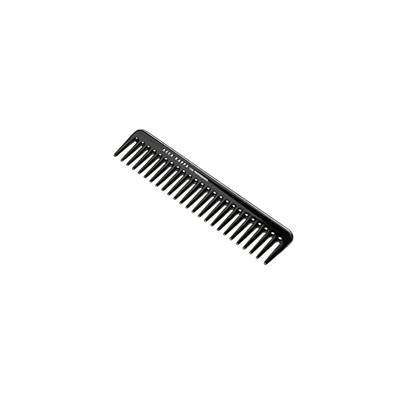 Acca Kappa Polycabonate Comb 7220 Polycarbonate Black 19 cm
