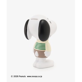 AfternoonTea Living Piggy Bank JS25 Coin Bank / Peanuts White