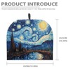 Generic Hudotybom Starry Night Tea Cozy for Teapot Insulated Large