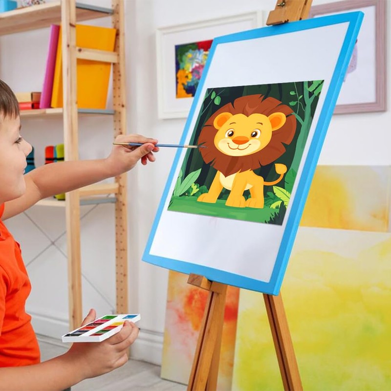 GLASSWINDS 12 Pcs Pre Drawn Canvas to Paint for Boys