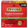 Twinings English Breakfast Tea, Decaffeinated Black Tea - Lively and