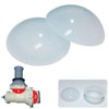 2pcs Dome/Mushroom Gaskets Connector Gasket for Coleman Air Blower Check