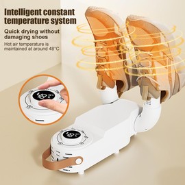 OBEST Electric Shoe Dryer with Timer, Boot Dryer, UV Antibacterial, Shoe Warmer, Foot Warmer