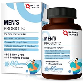 Nature Target Probiticos para Hombres con Suplemento Men Care                                                                                         