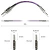 ExcelValley - 1 Piece - Guitar Instrument Mono Patch Cables