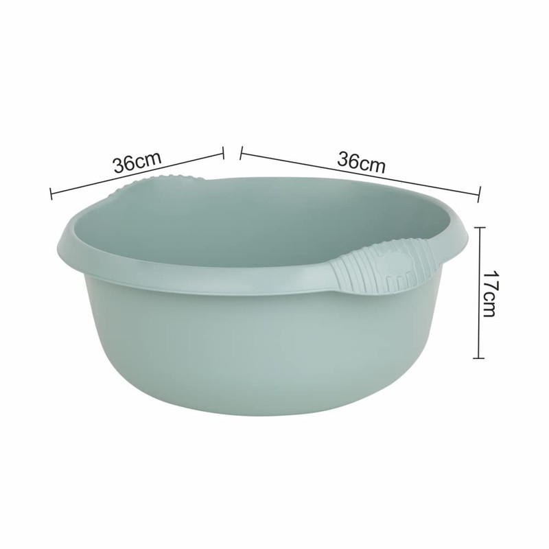 36cm Round Kitchen Washing Up Bowl Basin Mixing | Plastic
