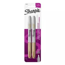 Sharpie Metallic Gold Marker Fine Point 2/Pk Gift Crafts Arts Office School Home