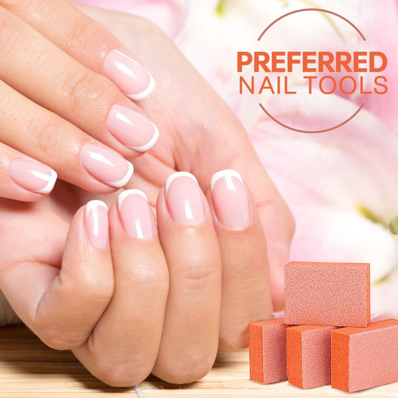 Maryton Mini Nail Buffer Blocks - 80/100 Grit Professional Salon