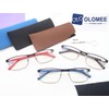 OLOMEE Reading Glasses Men Women Blue Light Blocking Rectangular Computer