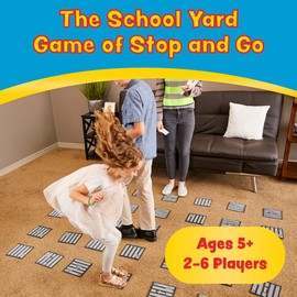 Traffic Cop: The School Yard Game of Stop and Go - Interactive Game for Kids - Promotes Physical Activity - Indoor and Outdoor Safe