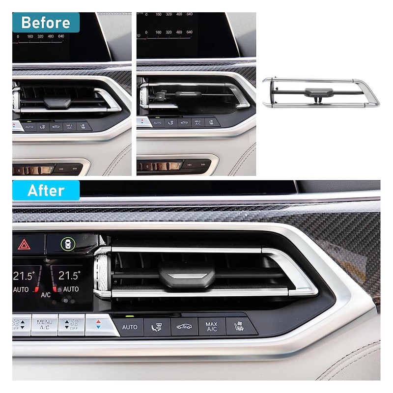 Vehicle AC Outlet Tab Clip Middle Fresh Air Conditioning AC