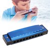 Harmonica C Key 10 Holes Diatonic Scale Mouth Organ Musical