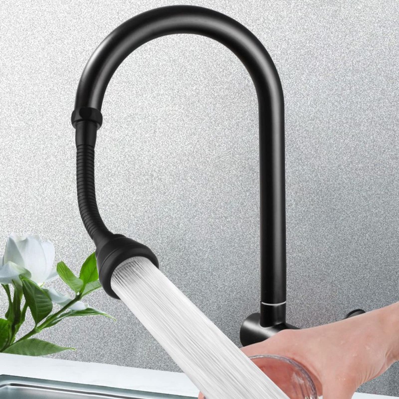 WSADZXC77 360° Rotating Tap Head Extension Splashproof Kitchen Tap Sprayer