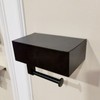 Tissue Box Cover Punch Free Rectangular Stainless Steel Tissue Dispenser