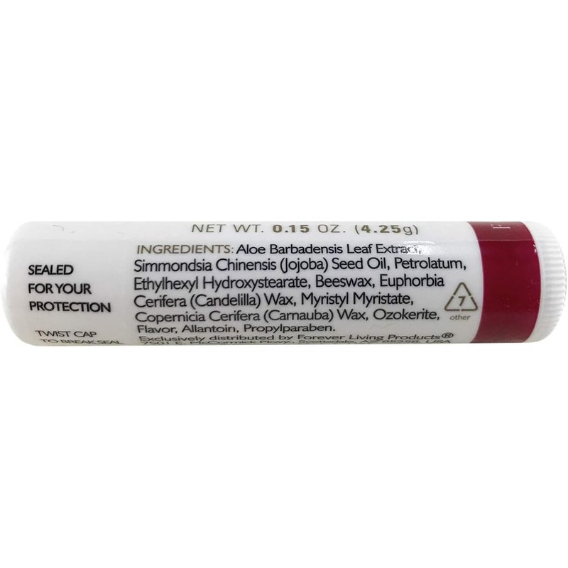 Forever Living 3 X Aloe Lips Balm - Soothe,Moisturize,Heal &
