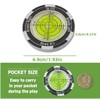 Golf Green Slope Reader, Golf Ball Marker,High Precision Golf Putting