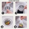 Kitchen Disposable Mesh Sink Strainer Bag and PP Extraction Box