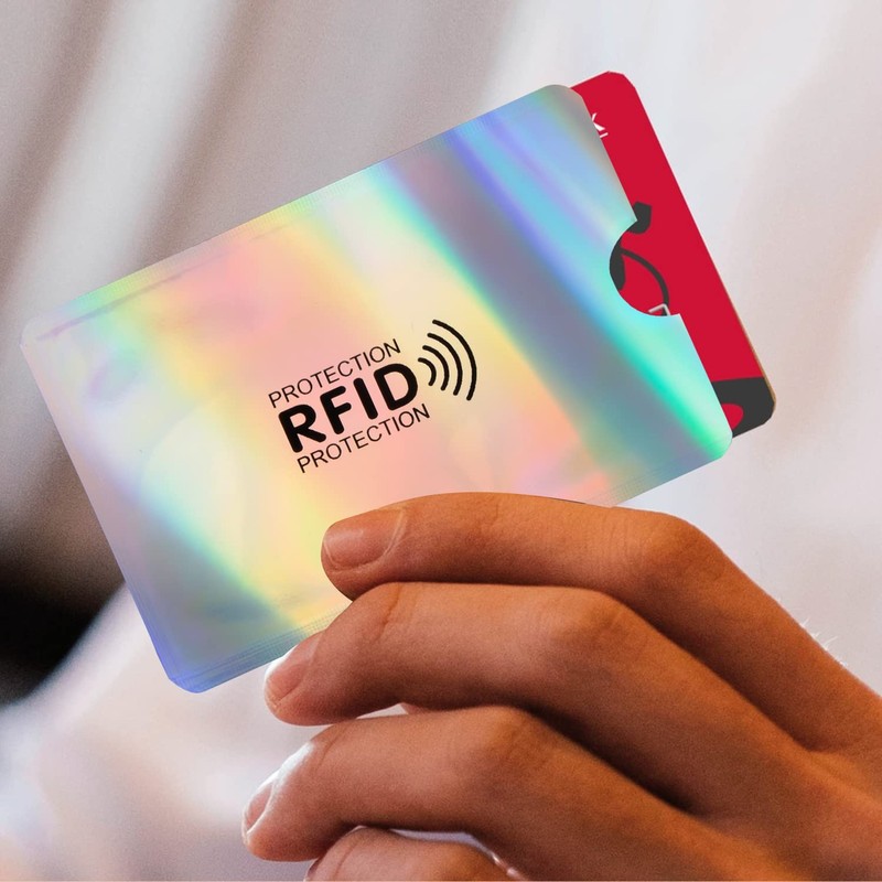 Xzeemo 10 x Credit Card Case, RFID Blocker Card Case,