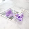 (3 types) Burnaby soft pastel ribbon hairpin violet 8cm /