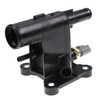 YQABLE CP9Z-8K556-B Thermostat Housing Water Outlet W/Temp. Sensor for 2012-2018