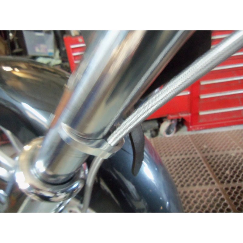 Mid USA CUSTOM BOBBER CHOPPER HARLEY 41MM FRONT FORKS CABLE