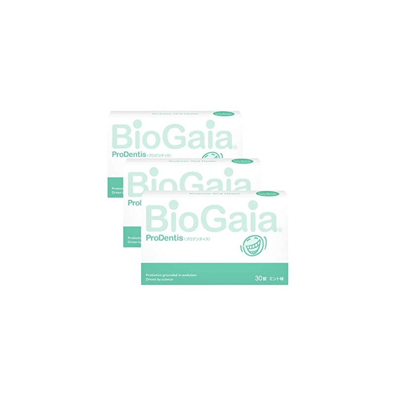 Biogaia Prodentis, 30 Tablets x 3 Boxes, Mint Flavor