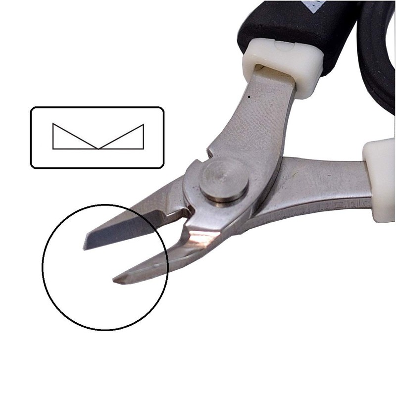 ANEX No. 285 Stainless Steel Nipper, Double Blade Type, 5.1