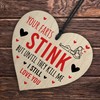 Red Ocean Valentines Gift Boyfriend Girlfriend Partner Your Farts Stink