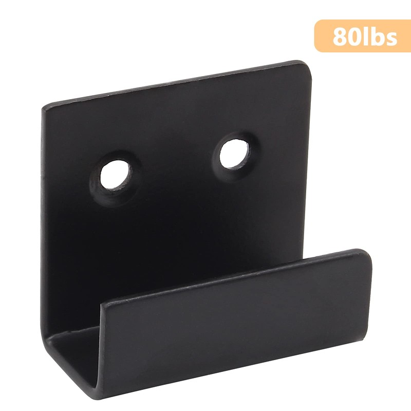 Coufce 15mm / 0.59 Inch Stainless Steel Tile Bracket, Black