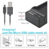 Kastar BLS-5 PS-BLS5 Slim USB Charger for Olympus E-PL3 E-PL5