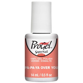 Supernail Progel Gel Polish, Pa-Pa-Ya Over You, 0.5 Fluid Ounce