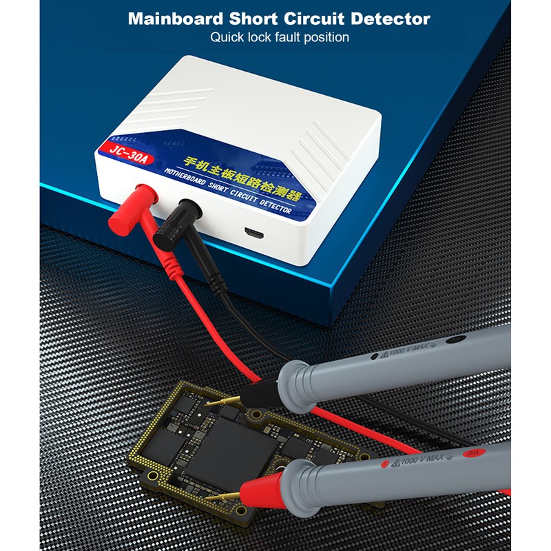 Motherboard Short Circuit Detector with Test Cable Circuit Fault Tester