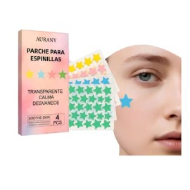 Parches Para Acné Y Espinillas Forma Estrella Aurany 4pcs