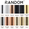 RANDOM Brass Contemporary Round Bottle P Trap 1-1/4,Bathroom Lavatory Adjustable