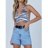 Flvsun Women's High Waisted Jean Shorts 2025 Summer Baggy Stretchy