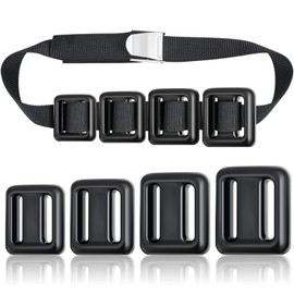 Tellegloww 4 Pcs 2.2 lb Dive Weights Belt for Scuba Diving Coated Dive Weights Nylon Belt with Metal Quick Release Buckle for Free Diving Spear Fishing
